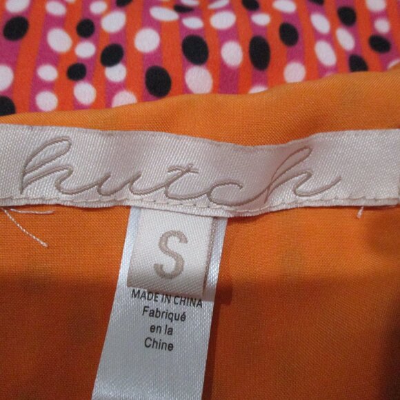 Anthro Hutch Asymmetrical Hem Spaghetti Strap Wrap Dress - Picture 5 of 5